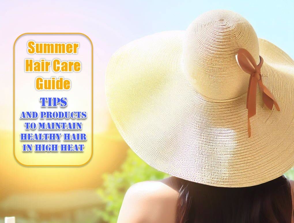 Summer Hair Care Guide  - tips and products to maintain healthy hair in high heat - Tips to Maintain Healthy Hair in High Heat