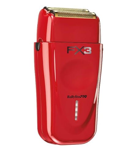 BaBylissPRO Barberology FX3 Red Double Foil Shaver FXX3S