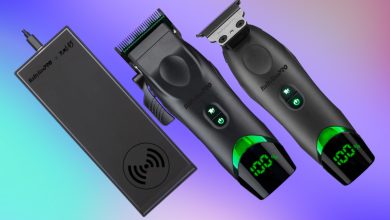 babylisspro x tomb45 wireless charging clipper and trimmer for men