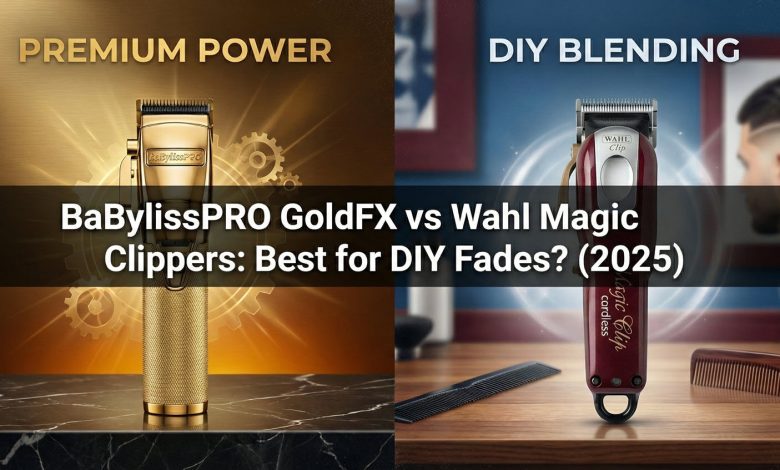 BaBylissPRO vs Wahl side by side comparison best clippers for fades 2025